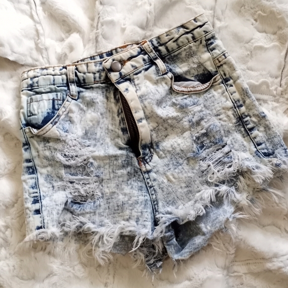 womens high waisted booty shorts